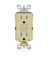 Leviton AGTR1-I SmartlockPro Dual Function AFCI/GFCI Receptacle, Wallplate - $722.02 MXN