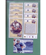2006 Upper Deck Roger Staubach Football Heroes Set - $550.96 MXN