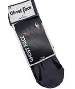 Scream Ghost Face Socks Black Gray 360 Character Crew Bioworld 10-13 Ani... - £6.85 GBP