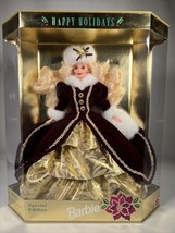 &#39;96 Special Edition Happy Holidays Barbie, brand new, NRFB - £22.38 GBP