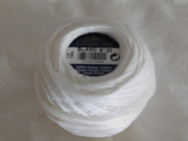 DMC Cebelia Size 20 White lot 10869 50 Grams - £3.13 GBP