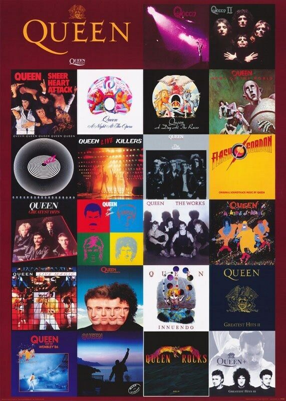 Queen Poster Albums - $90.32