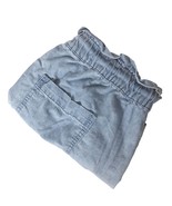 LOFT Women’s Chambray Drawstring Shorts Medium Light Wash Denim Casual S... - $443.57 MXN