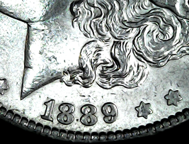 Morgan Dollar 1889 AA21-1131   - £94.87 GBP