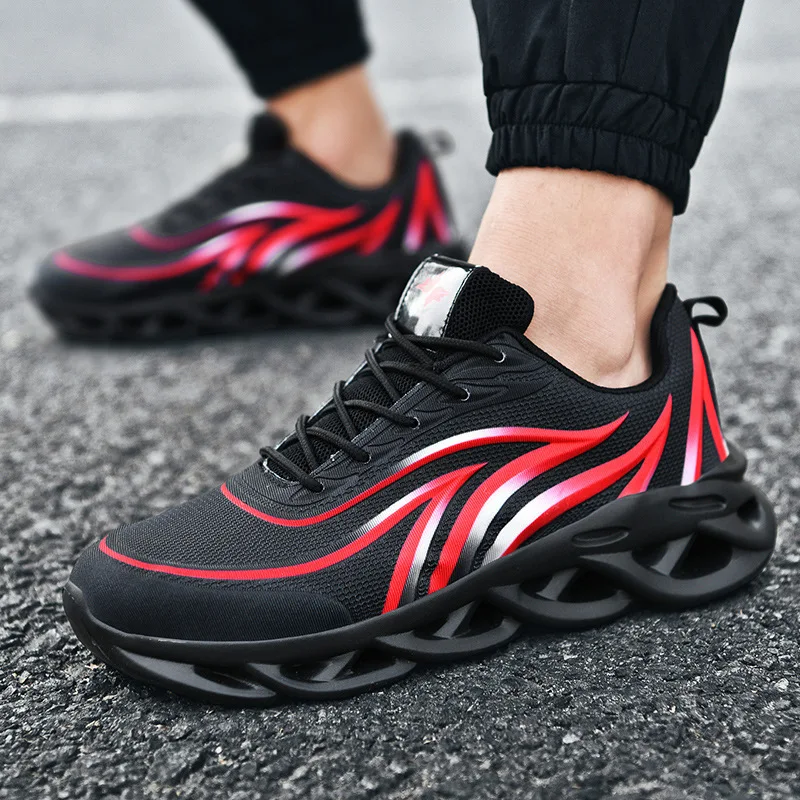 Soft sole shoes summer sports basket shoes casual red breathable running sneakers tenis thumb200