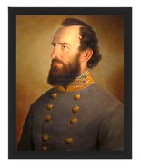 STONEWALL JACKSON CIVIL WAR CONFEDERATE GENERAL 8X10 FRAMED PHOTOGRAPH - £15.89 GBP