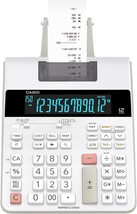 Casio Hr-300Rc Printing Calculator With Backlit Lcd Display, White,, Desktop. - £49.38 GBP