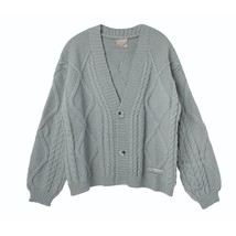 Taylor Swift The Tortured Poets Department Gray Cardigan Size Medium Large New - £134.86 GBP