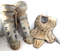 Easton Baseball/ Softball Catchers Shin Guards &amp; Chest Intermediate Age ... - $29.99