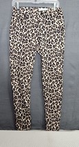 VINCE CAMUTO Leopard Print Skinny Jeans Size 27/4 - £15.58 GBP