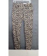 VINCE CAMUTO Leopard Print Skinny Jeans Size 27/4 - £15.80 GBP