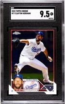 Clayton Kershaw* - 2023 Topps Chrome MLB Los Angeles Dodgers Card #77 - SGC 9.5* - £22.34 GBP