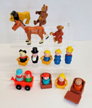 Vintage 21pc Lot Fisher Price Little People Farm Zoo Circus Animals Car ... - $39.59