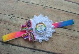 BABY GIRL HEADBAND  -&quot;Worth the Wait&quot; - $6.50