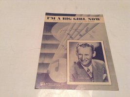 I&#39;m A Big Girl Now [Sheet music] Al Hoffman; Milton Drake and Jerry Livingston - £11.19 GBP