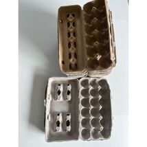 25 Pieces Empty Clean Vented Eggs Cartons for sale Different Brands - $16.20