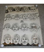 The Beatles Poster Vintage 1974 Anniversary Promotional - $135.82 CAD