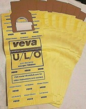 Veva SuperVac Vacuum Bags 9 Pk 100% Filtration Designed For U/L/O Style Vacuums - £10.47 GBP