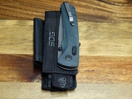 SOG Flash AT Assisted Folding Pocket Knife with SOG Sheath - $116.88
