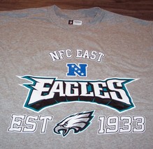 Philadelphia Eagles Nfl Football Est. 1933 T-Shirt Mens Large New Gray - £15.92 GBP