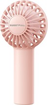 SWEETFULL Mini Portable Fan Powerful Handheld Fan Rechargeable,3 Speeds Personal - $15.79