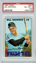 1967 Topps Bill Skowron #357 PSA 8.5 P1314 - £36.20 GBP