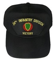 Us Army 24TH Id Infantry Division Inf Div Hat Cap Taro Soldier Victory Veteran - £14.15 GBP