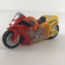 Little Tikes Rugged Riggz Motorcycle Friction Powered Shredder Vintage 1990's - $19.75