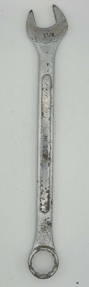 ️ NESCO DROP FORGED 1-1/8&quot; COMBINATION WRENCH - $6.89