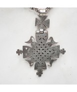 Alva Museum Repliken Groß Coptic Kreuz Statement Anhänger Smithsonian - £53.54 GBP