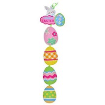 Glittery Easter Egg Themed Hanging Welcome Sign - £5.46 GBP