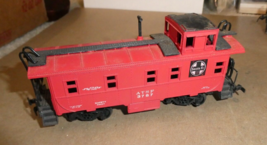Vintage HO Scale Bachmann Red AT&amp;SF 3737 Caboose Car - £14.03 GBP