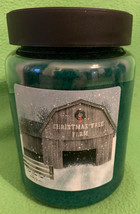 Crossroads "Cut Your Own" 26 OZ Jar Candle with Holiday Art Label - £23.50 GBP