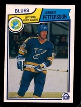 1983-84 O-PEE-CHEE #318 Jorgen Pettersson Exmt Blues *X70672 - £1.15 GBP