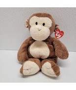 Ty Pluffies Dangles Brown Monkey Plush Soft Toy 2002 Plastic Eyes 10&quot; - $29.60