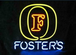 New Foster&#39;s Australian Lager Bar Light Beer Neon Sign 24&quot;x20&quot;  - £186.86 GBP