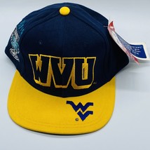 West Virginia University WVU  Vintage Sugar Bowl FS&amp;G Ins. 90’s Hat Cap snapback - £51.80 GBP