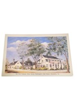 Postcard Old Club Teahouse Restaurant Alexandria Virginia Vintage Unposted - $2.97