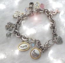 FREE WITH $99 ORDER HAUNTED CHARM BRACELET DIVINE SACRED HEALING MAGICK image 2