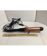 Chi Luxury Curling Iron 1.5 inch Tourmaline Ceramic Rose Gold Barrel Black Grip - $37.97