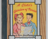  VINTAGE 1945 A Child&#39;s Garden if Verses book by Robert Lewis Stevenson  - £20.03 GBP