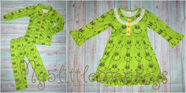 NEW Boutique Grinch Stole Christmas Dr Seuss Boys Girls Pajamas Nightgown  - £15.16 GBP+