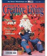 Aleene&#39;s CREATIVE LIVING  The Magazine July 1996 Christmas in July - £1.37 GBP