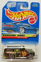 Mattel Hot Wheels 1997 Rescue Ranger #720 Biohazard Series #4 of 4 Black 1 - $3.91