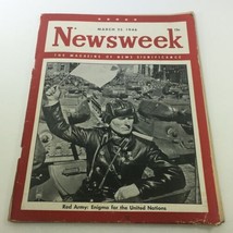 VTG Newsweek Magazine March 25 1946 - Red Army Enigma For U.N. / Newsstand - £37.22 GBP
