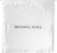 Michael Kors Small Drawstring Dust Bag Ivory / Silver 13&quot;x13&quot; 35S0PU0N1C - £8.08 GBP