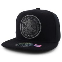 Trendy Apparel Shop Cities of Mexico Circular Logo Embroidered Flatbill ... - £15.95 GBP