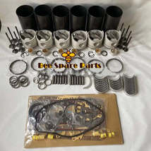 Overhaul Rebuild Kit For Mitsubishi S6S Engine CAT F18B/F18C TCM Komatsu... - $850.94+
