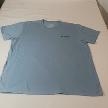 Columbia PFG Men's 2XL Short Sleeve Blue Cotton Fishing Graphic T-Shirt image 5