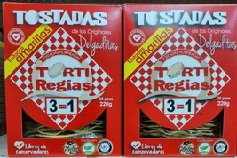 2X DELGADITAS YELLOW CORN TOSTADAS - 2 BOXES OF 25 COUNT EACH - FREE SHI... - $26.78